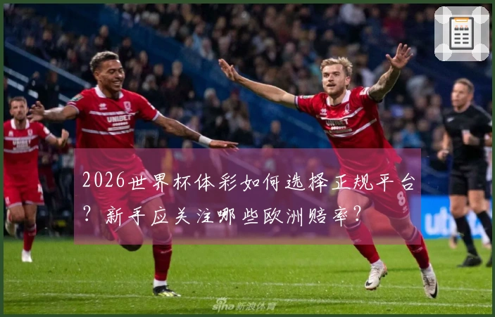 2026世界杯体彩如何选择正规平台？新手应关注哪些欧洲赔率？