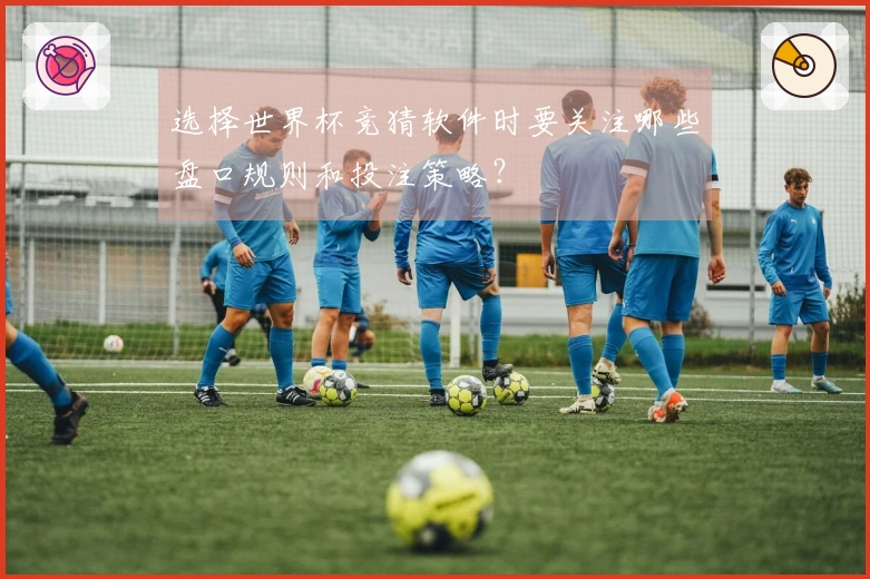 选择世界杯竞猜软件时要关注哪些盘口规则和投注策略？