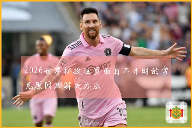 2026世界杯投注页面打不开时的常见原因及解决办法